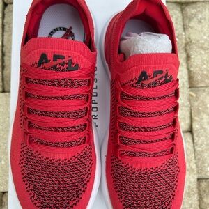APL Kids Red and Black Sneakers